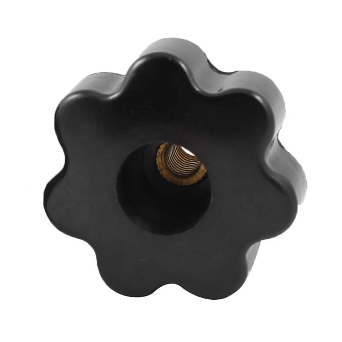 M8 x 50mm Diameter Thread Clamping Star Knob Black Replacement 2pcsin