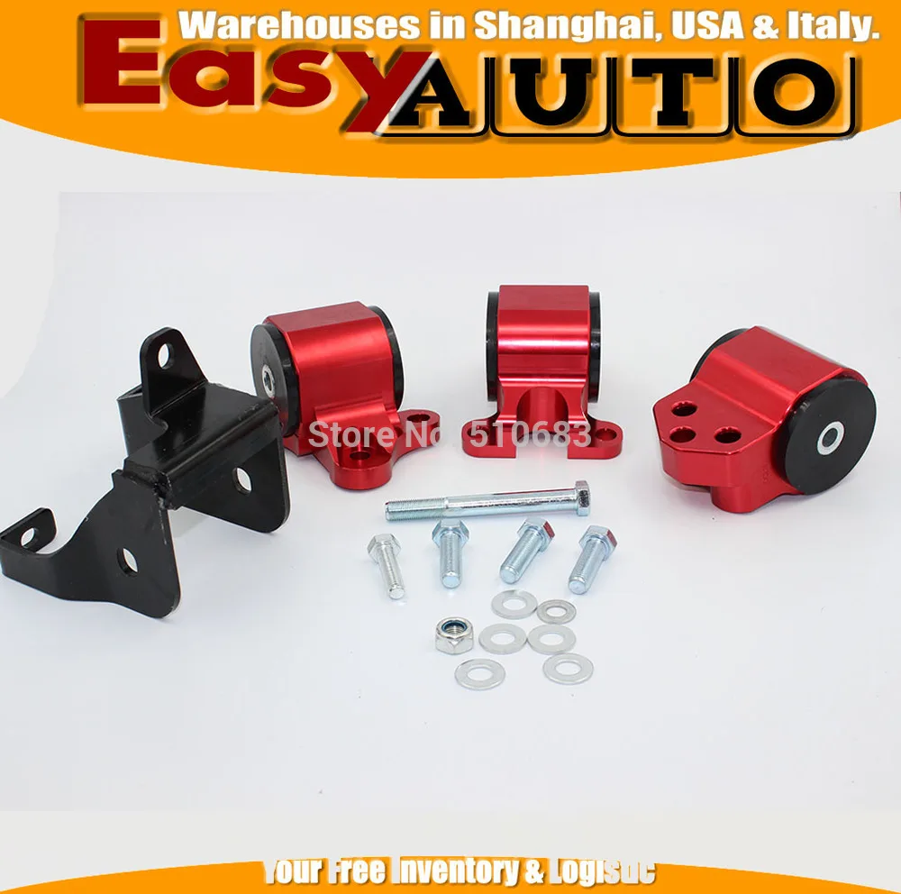 

Engine Swap Mount Kit FOR Ho*da Civ*c B Series EK RED color