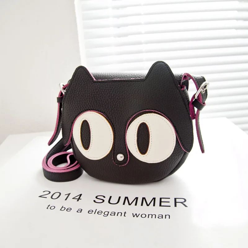 

Cute cat animal bag for children lovely unusual messenger bags special gift for girl boys owl animal