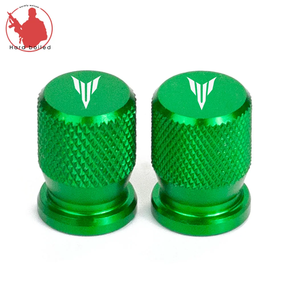Motorcycle Accessories Wheel Tire Valve caps CNC Aluminum Airtight cover For YAMAHA MT03 MT07 MT09 MT10 (5)