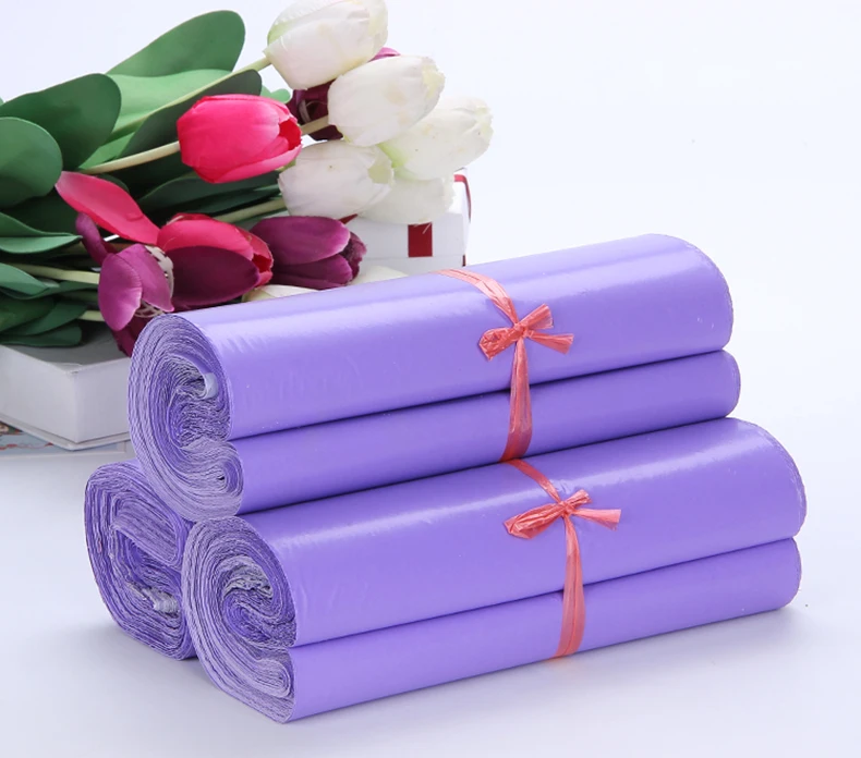 1 1Mail Packaging Poly Mailer Package Shipping Plastic Mailing Bag By Envelope Courier Wholesale Bulk Self-Adhesive Supplies,Packaging purple,Bale,Coextruded film,Pe (6)