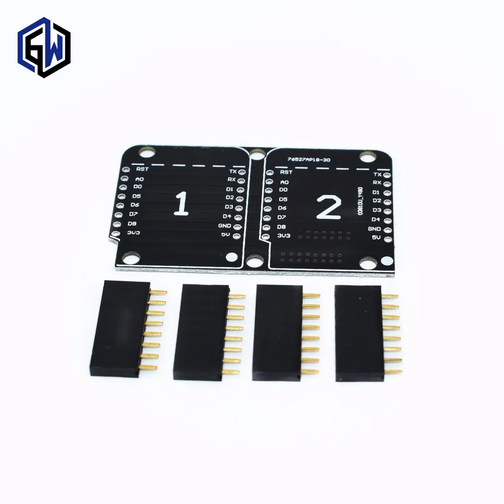 

Double Socket Dual Base Shield D1 Mini NodeMCU ESP8266 Diy PCB D1 Expansion board