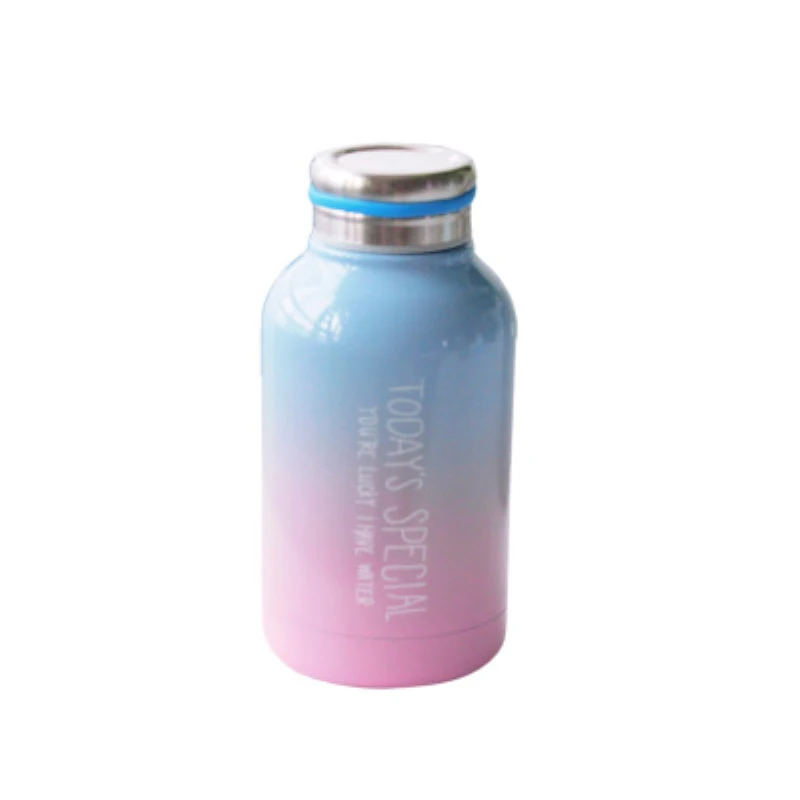 

300ml Colorful Mini Thermos Bottle Stainless Steel Vacuum Flasks Durable High Quality Travel Outdoor Portable Kids Thermocup