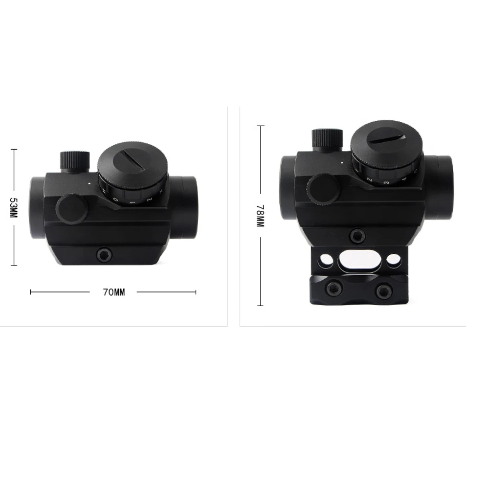 Magorui Tactical T1G Red Dot 1X20 прицел рефлекс с 20 мм рельсовым креплением и