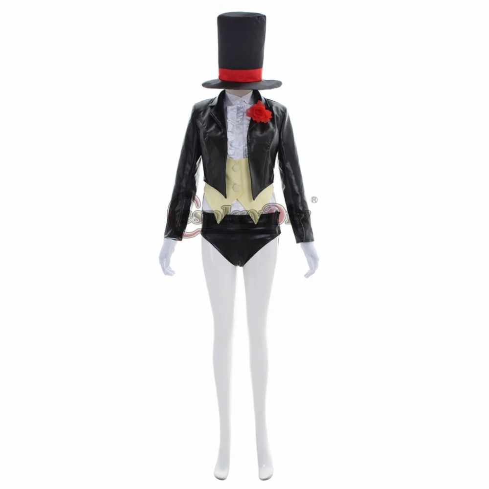 Cosplaydiy DC Comics Justice League Costumes Zatanna Zatara Cosplay Costume Adult Women Hallowee Co