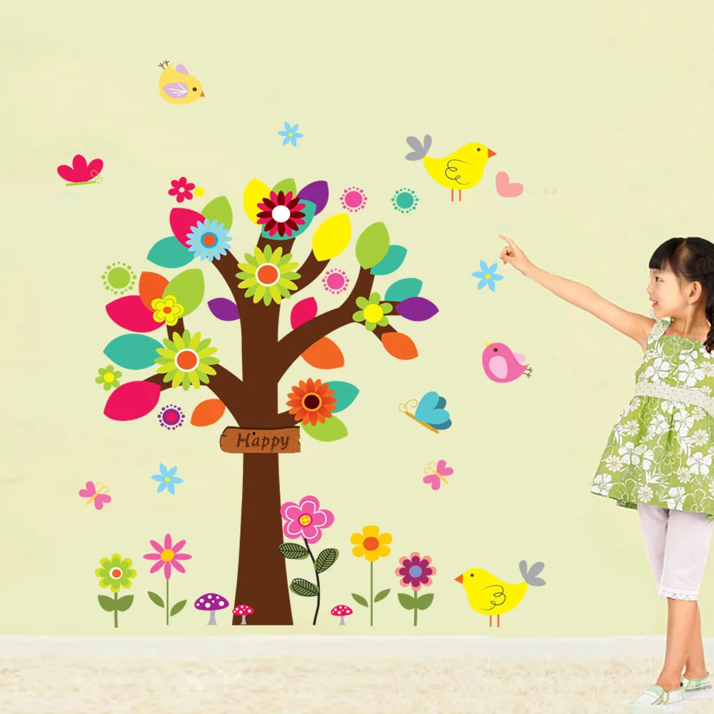 Anak 3d Wallpaper Tk Bunga Mural Kertas Dekorasi Gambar Compare