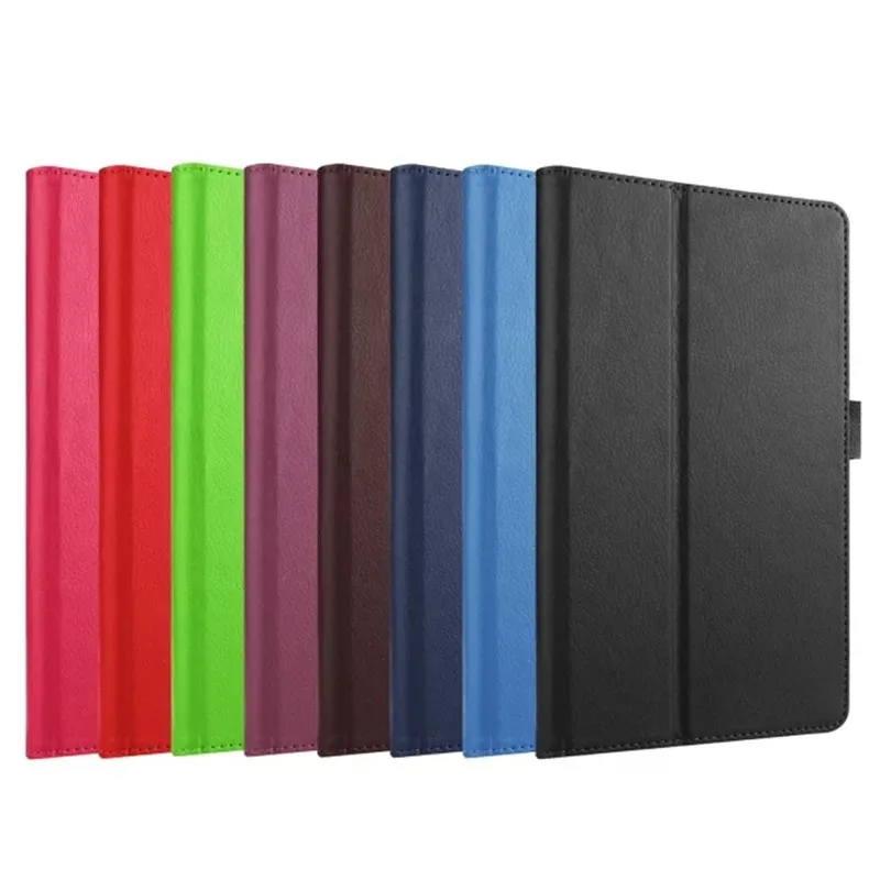 Luxury Litchi Pattern Flip PU Leather Case Cover For Huawei Media Pad M2 M2-801W M2-803L Huawei M2 8.0 Tablet Case Cover 8 Inch  (46)