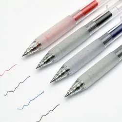 Jinghao KACO KEYBO прозрачный серия гелевых ручек 0,5 мм черный/синий/красные чернила стержень сменный гелевый ручки для офиса школьные