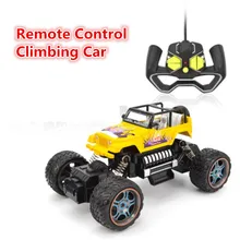 Новейший 2,4 г 2wd внедорожный альпинистский автомобиль с дистанционным управлением RC гоночный автомобиль с системой демпфирования двигателя мощностью 20 минут время игры детские подарки