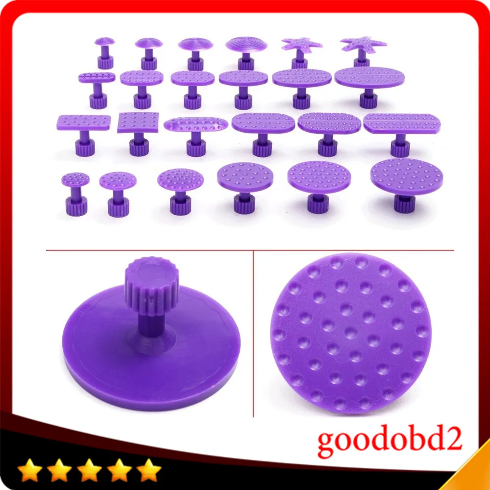 

Car Automobile Dent Repair Tool PDR Puller tabs set With 24x pulling Glue Tab Easy Repair Removal Tool for any car the dents