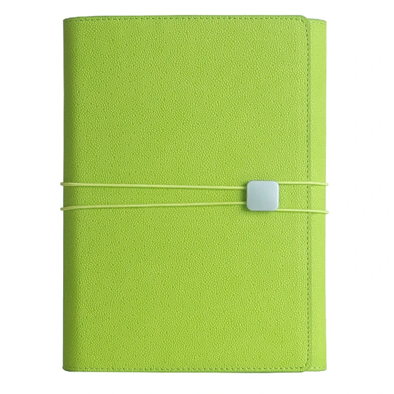 A5 Office Planner Business Notebook School Stationery Supplies Loose-leaf Notebook Agenda Planner Organizer Bullet Journal - Цвет: Green