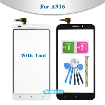 

High Quality 5.5" For Lenovo A916 Touch Screen Digitizer Sensor Outer Glass Lens Panel Replacement