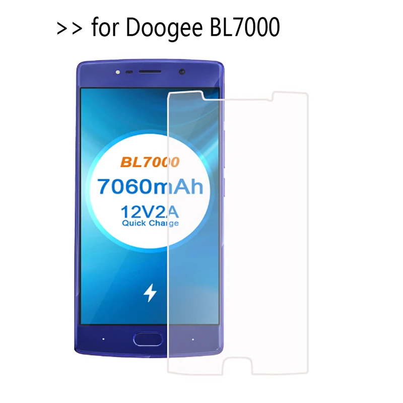 10 шт./лот закаленное стекло Для Doogee BL7000 9H 2.5D Премиум Защитная пленка для экрана BL