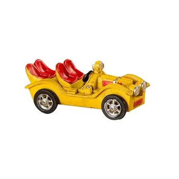

Vintage Classic Car Figurines Miniatures Mini Car Resin Material Furnishing Vintage Home Decoration Car Model Crafts