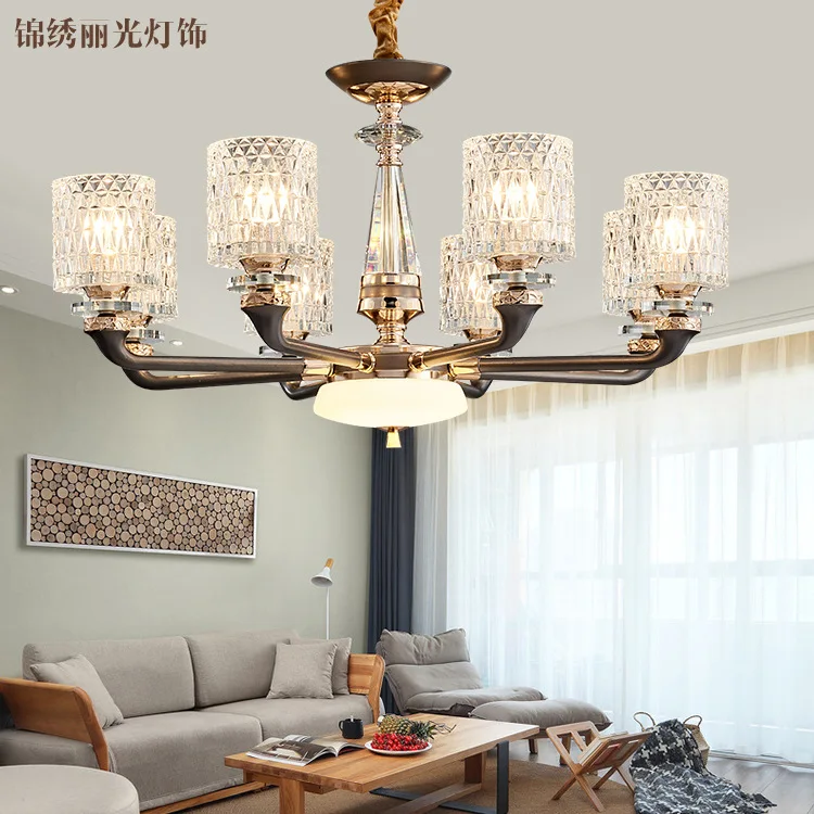 

Modern LED chandelier living room suspended lamps American luminaires bedroom lighting home fixtures dining room hanging lights