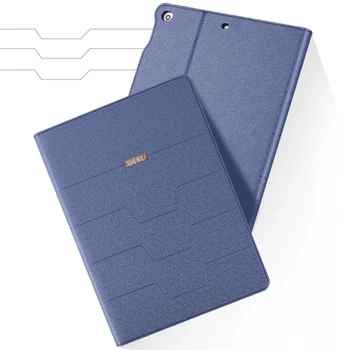 

For Apple iPad 9.7 inch 2018 Simple Reto Book Tablet Leather Case Business Foldable Stand Card Pad Case Smart Cover for iPad 9.7