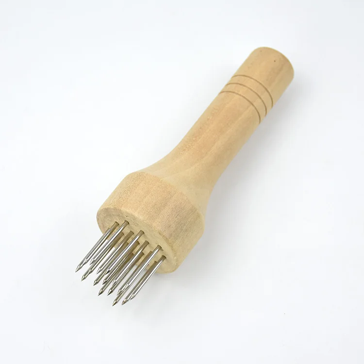 Кухонные Инструменты гаджеты Инструменты для мяса с деревянной ручкой из нержавеющей стали иглы молоток для отбивания мяса инъекторы мяса сосновые иглы нож