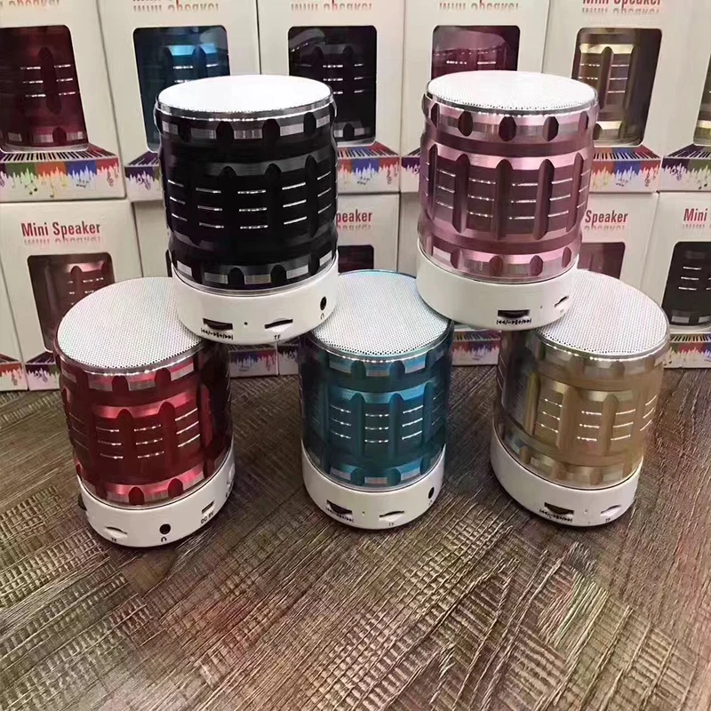 Portable Wireless Bluetooth Speaker mini fashion speakers with 360 Degree Stereo Sound for IOS Android Xiaomi Player Support MP3 (12)