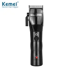 Kemei Professional Hair Clipper Electric Powerful Cordless Hair Trimmer Cutting Machine Haircut Trimmer Styling Tools Barber kemei barber professional hair clipper trimmer men electric hair cutter cutting machine haircut tool carbon steel blade clipper