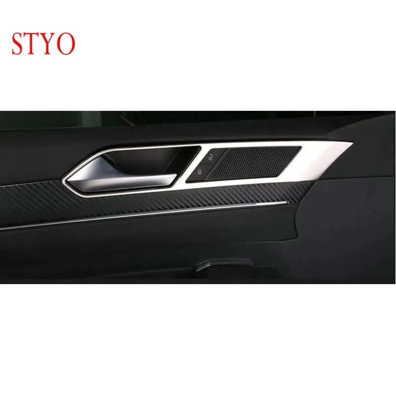 Автомобильная дверная ручка STYO из нержавеющей стали крышка рамы отделка для LHD VW
