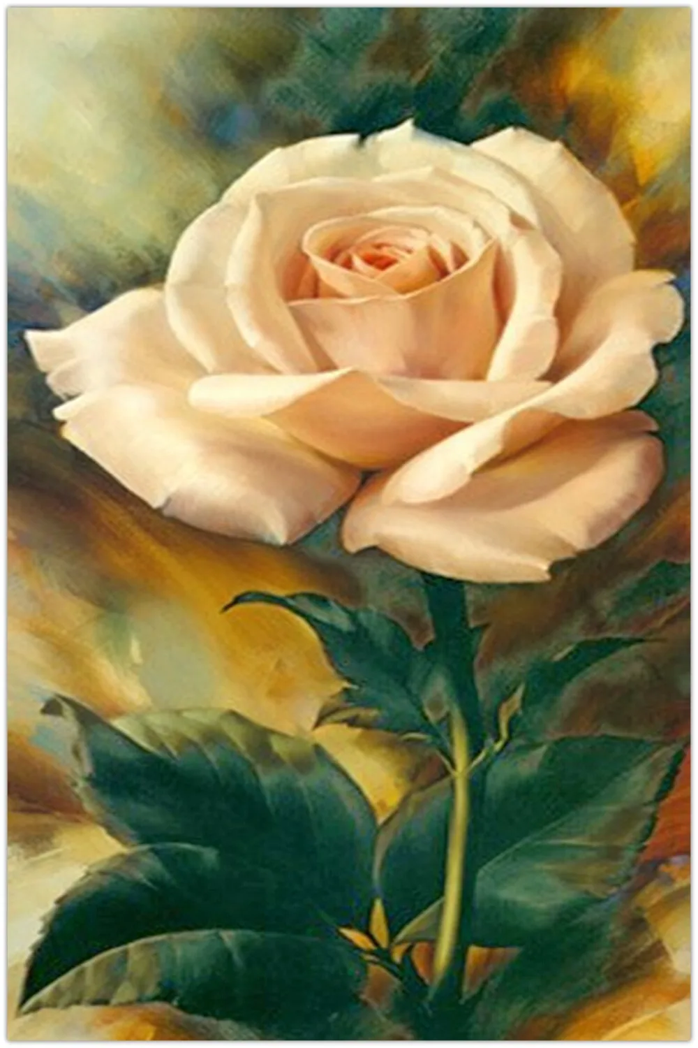 White roses,diamond embroidery Rose, Diamond painting flowers,painting