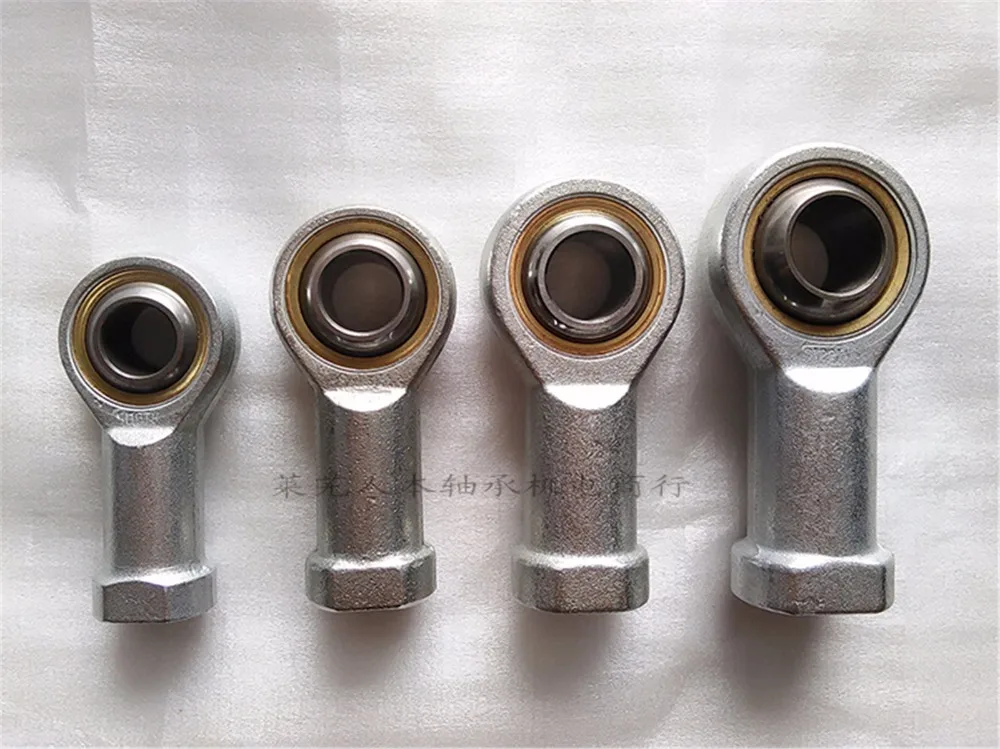 2pcs SI10/12/14/16T/K Female Rod End Joint Bearing Internal Threaded