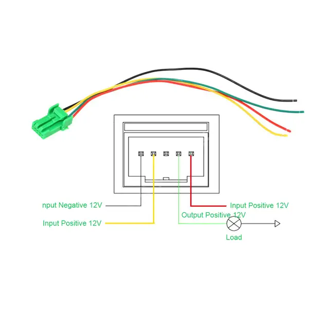 tacoma fog light switch wiring diagram wiring diagram Fog Light Wiring Schematic toyota fog light switch wiring diagram wiring diagram data nlonline shop dc12v 4 wire foglight switch