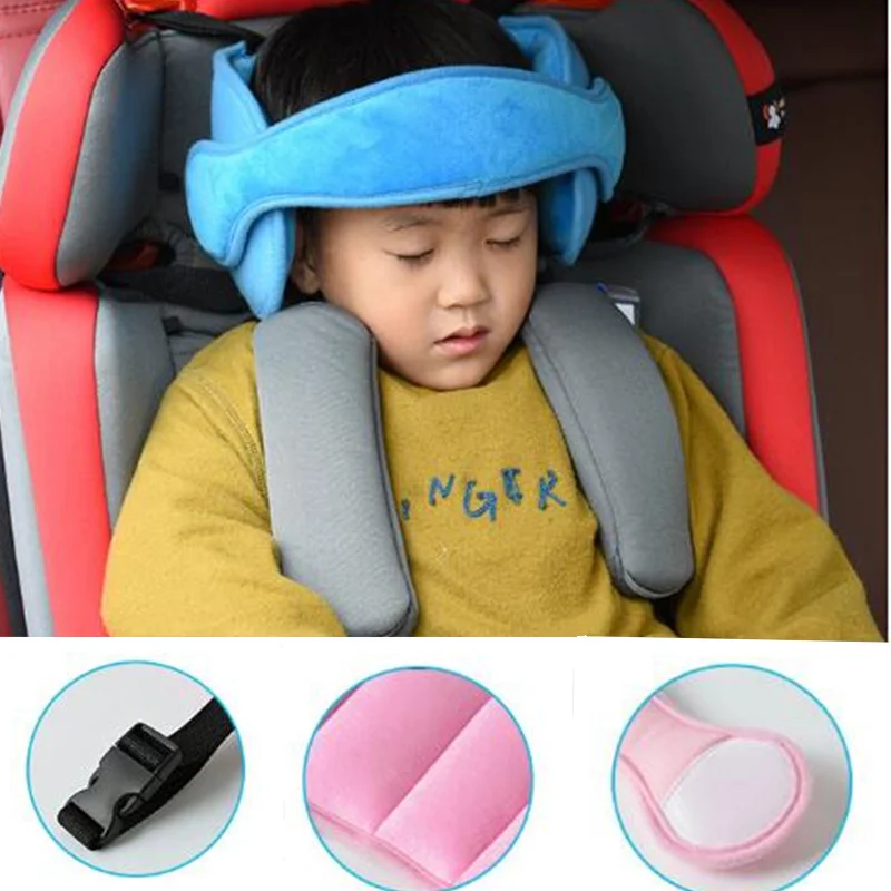 Kids Baby Car Seat Safety Headrest Pillow Sleeping Nap Rest Head Support Pad Hot Car Safety Seats Baby