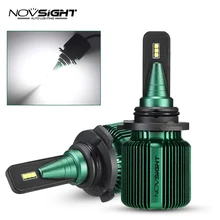 NOVSIGHT новая одежда для маленькой девочки 2 шт H7 светодиодный 10000LM/пара мини-автомобиль лампы для передних фар H4 светодиодный H11 H13 9005 9006 фары HB3 HB4 авто светодиодный лампы