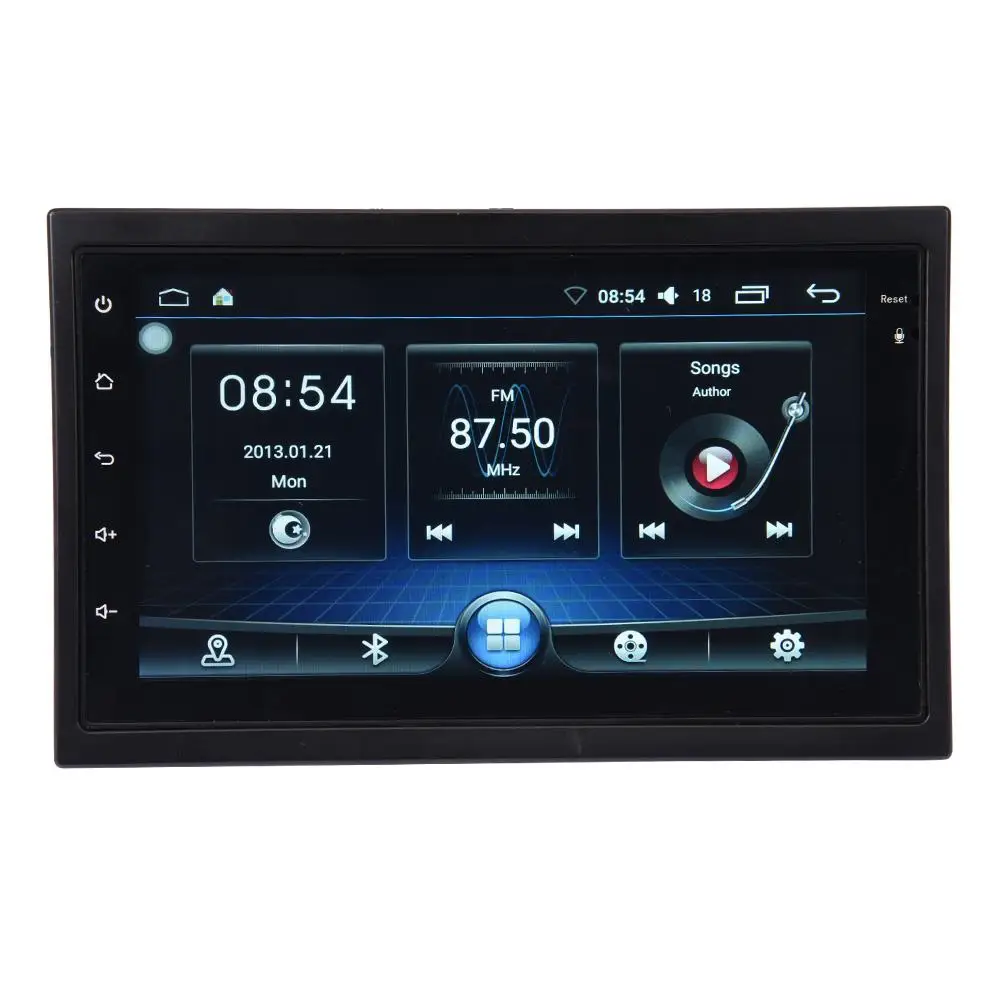 

Universal 7-inch 2DIN Android 7.1 Car Multimedia Player with Bluetooth GPS Navigator HD Reversing Audio FM RDS Radio WIFI zk30
