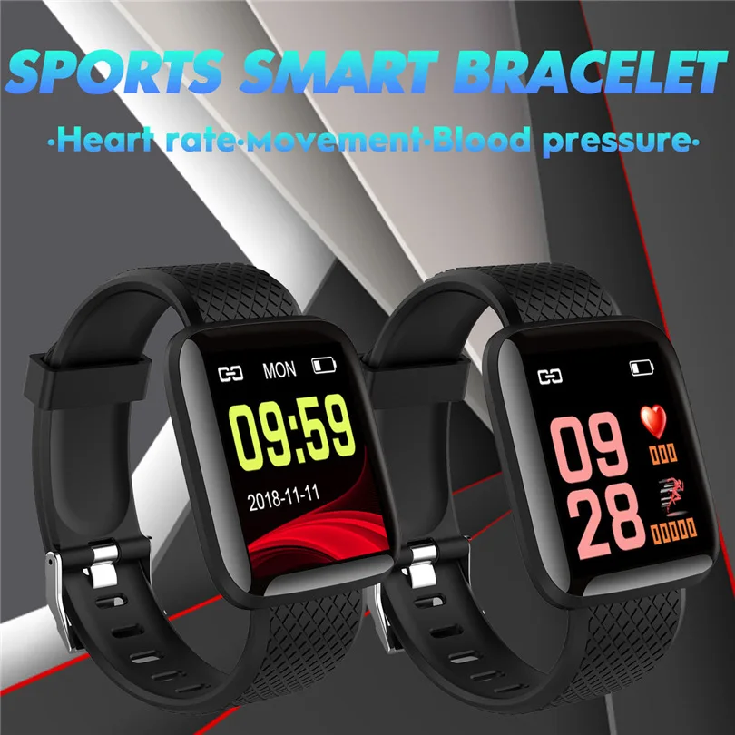 

D13Smart Bracelet Fitness Tracker Band Heart Rate Blood Pressure Monitor Smart Band Watch IP67 Waterproof Sports For Android IOS
