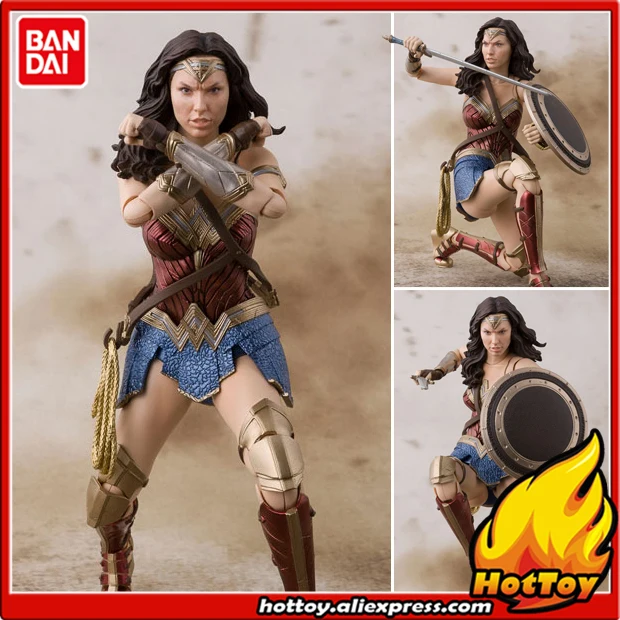 

100% Original BANDAI Tamashii Nations S.H.Figuarts (SHF) Action Figure - Wonder Woman (JUSTICE LEAGUE) from "Justice League