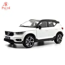 Модель Paudi 1/18 1:18 весы Volvo XC40 2018 белый литой модельный автомобиль игрушка, модель автомобиля двери открытые