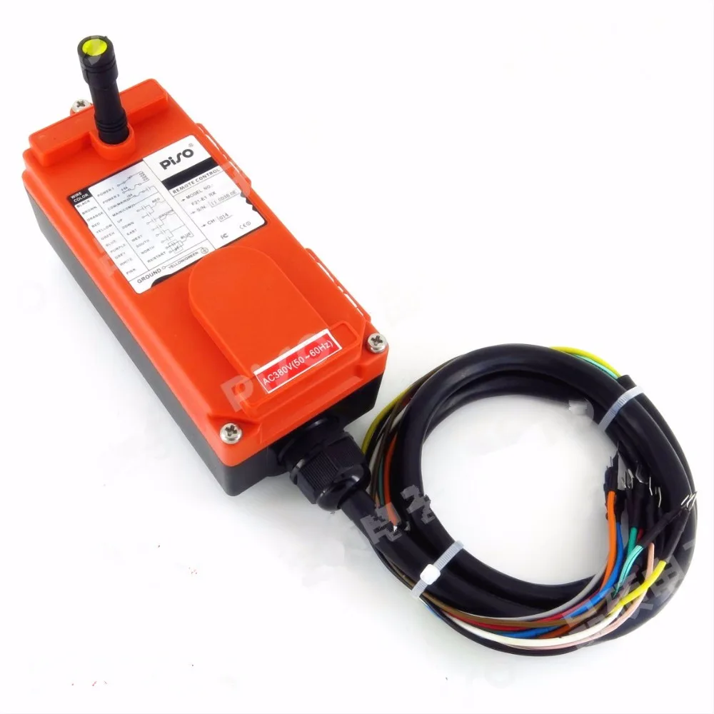 

industrial remote controller 18-65V.65-440V 1 receiver Hoist industrial wireless Crane Radio Remote System