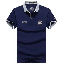 AFS JEEP, летняя рубашка поло, мужские хлопковые поло, para hombre, дышащие однотонные Топы в стиле милитари и тройники, фирменный логотип, Polo de marca, размер XXXL