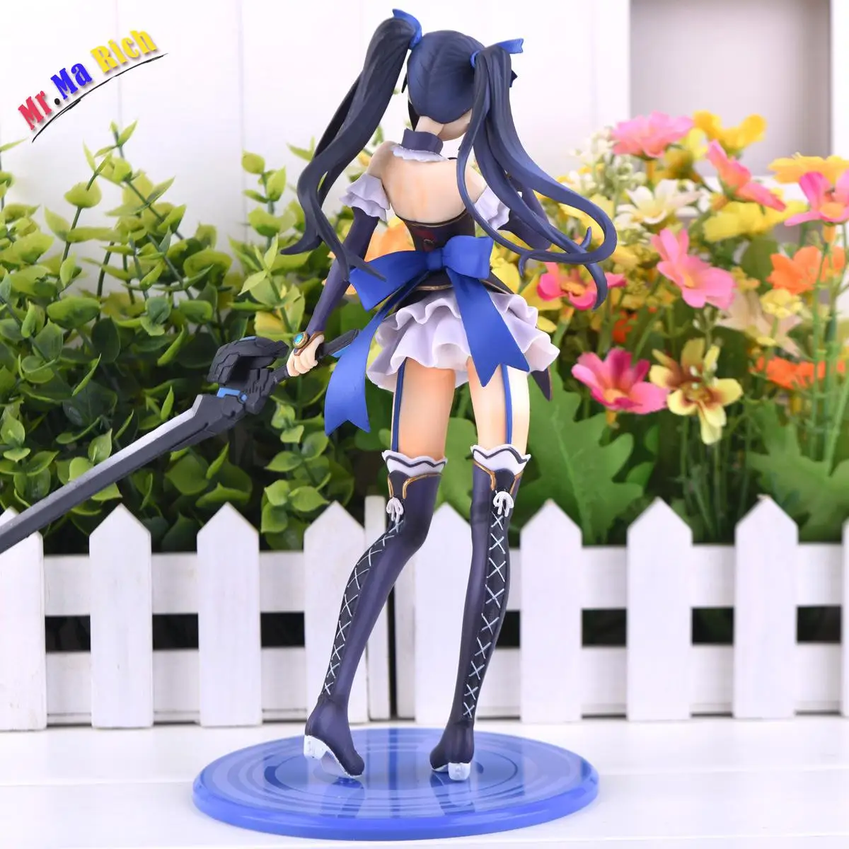20 см Hyperdimension Neptunia черное сердце Нуар Масштаб Окрашенные Японские Аниме фигурки