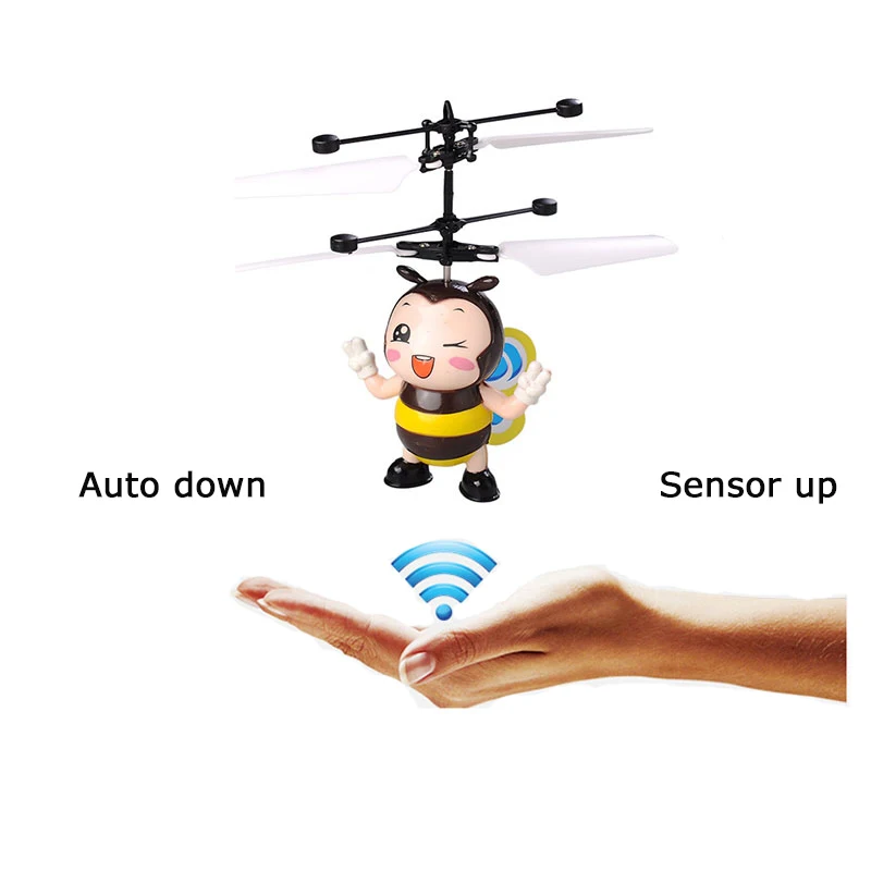 Flying Insect Bee RC Helicopters Toys for children Sensory Remote