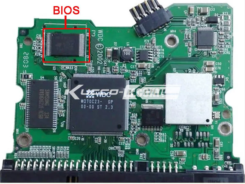 

HDD PCB logic board 2060-001177-000 REV A for WD 3.5 IDE/PATA hard drive repair data recovery