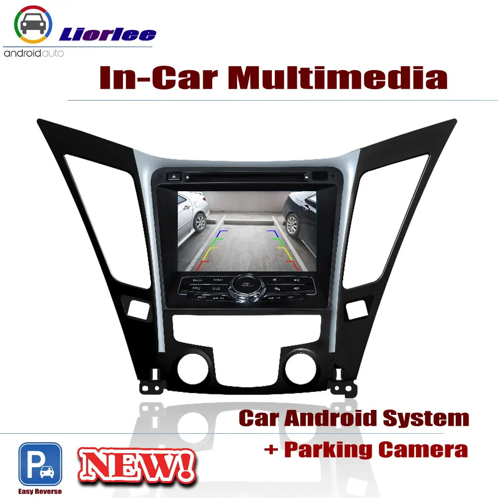 Excellent For Hyundai Sonata (YF) 2009-2014 Car DVD Player GPS Navi Navigation Android 8 Core A53 Processor IPS LCD Screen Radio BT SD USB 5