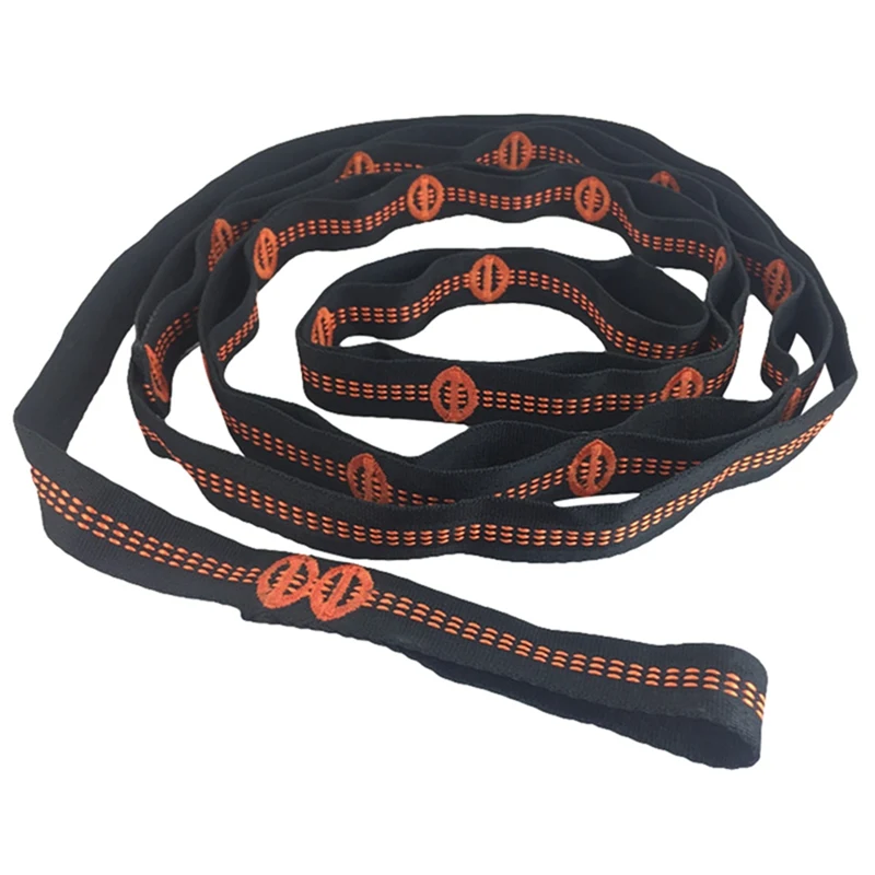 

Nylon 1000D Tree Swing Hanging Straps Climbing Rope Durable Hanging Hammock Belt For Camping Traveling Portable Rope