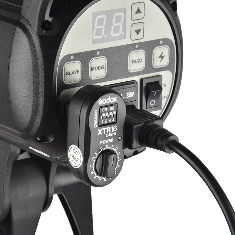 Godox XTR16 2 4G беспроводной Вспышка стробоскоп приемник для X1T XT 16 Xpro передатчик AD360 AD180