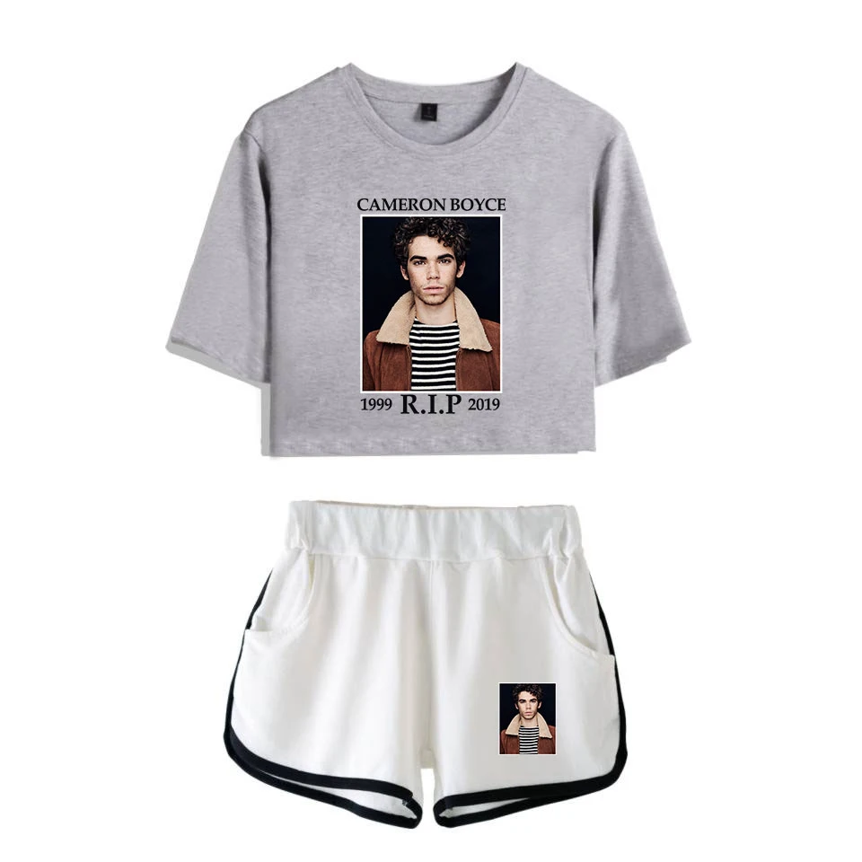 Костюм двойка cameron boyce Женский крутая уличная одежда в стиле Харадзюку пикантный