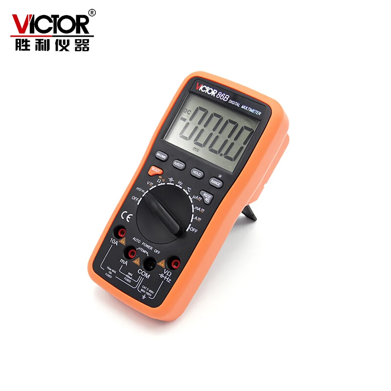 

Victor VC86B digital multimeter VICTOR86B high precision automatic range for watchband USB interface