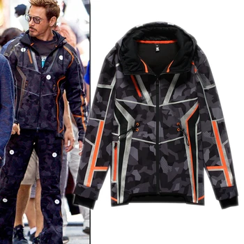 

Avenger 3 Infinity War Iron Man Hoodie Tony Stark Winter Hoodies Men 3D Print Hoodies Streetwear Cosplay MK50 Jacket Coat