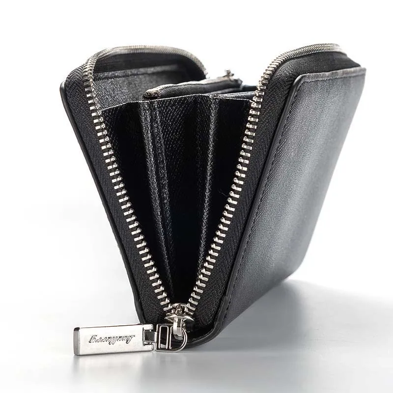New Wallet Men Long Purse Men's Clutch Bag Zipper Business Card Holder Vintage Male Coin Purse High Quality Cross Pattern Wallet New Wallet Men Long Purse Men's Clutch Bag Zipper Business Card Holder Vintage Male Coin Purse High Quality Cross Pattern Wallet