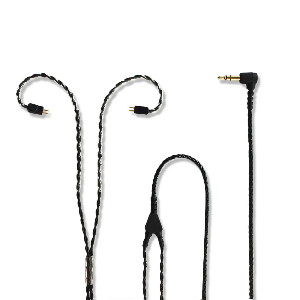 

Free shipping Upgrade Earphone Cable Wire for In-ear Musician Monitors fits for 1964 w4r um3x es3 es5 2 Pin Connector