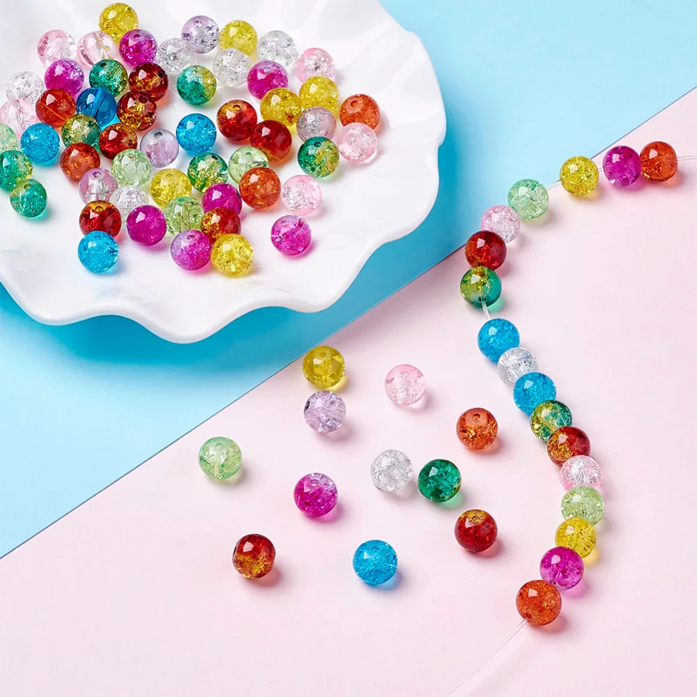 Стеклянные бусины в форме трещин диаметром 4 мм 6 8 10 мм|glass bead color chart|glass water bottle