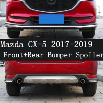 

ABS Paint High Quality Car Front Rear Bumper Spoiler Lip, Auto Car Bumper Diffuser 3pcs/Set For Mazda CX-5 cx-5 2017 2018 2019