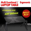 Multi Functional Ergonomic laptop table for bed Portable sofa folding laptop stand lapdesk for notebook with mouse pad ► Photo 3/6