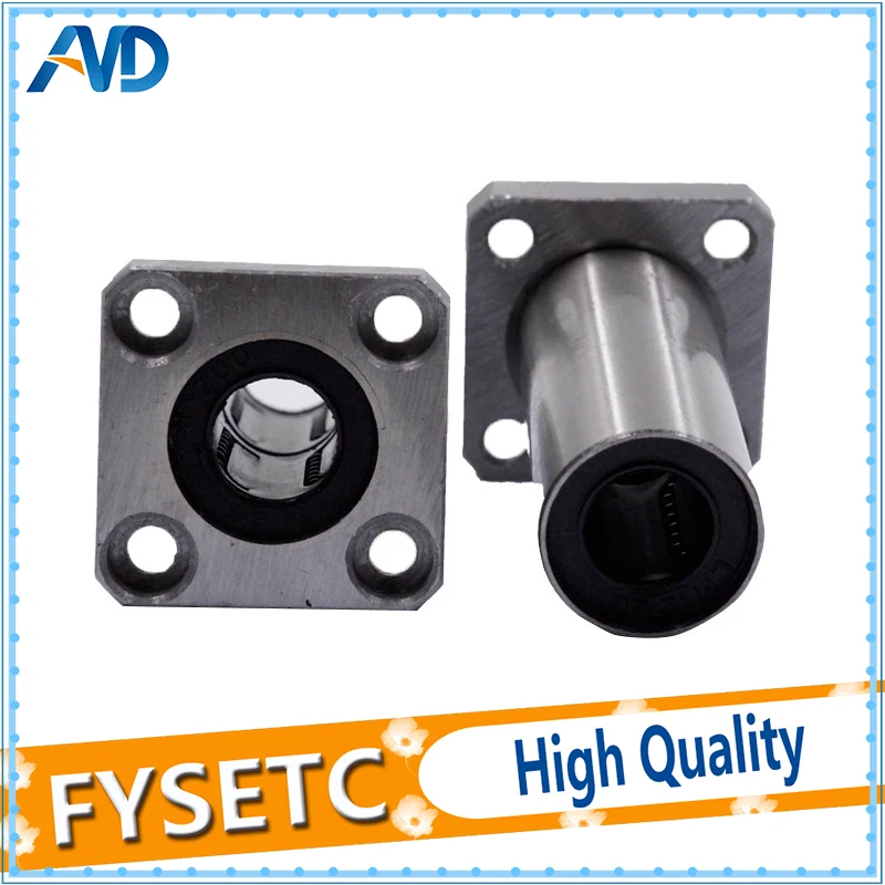 1 قطعة نوع شفة تحمل الخطية بوش LMK12L LMK12LUU LMK12LUU LMK12L طويلة لل طابعة 3d ultimaker 2 UM2 cnc أجزاء